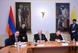 Armenia, Vatican seal memorandum on cultural cooperation