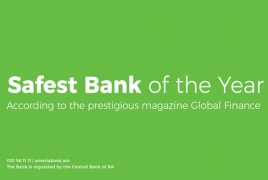 Global Finance names Ameriabank the safest bank in Armenia