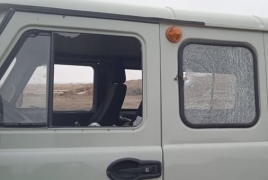 Азербайджанцы открыли огонь по санитарной машине МО Карабаха