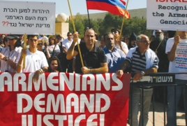 Armenian Genocide bill submitted to Israeli Knesset