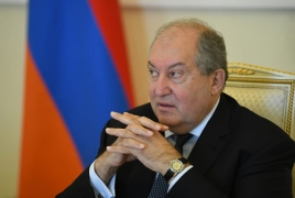 President unveils clashes in Armenia's south at key Singapore forum