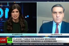 Омбудсмен Армении представил последствия террора Азербайджана в прямом эфире Russia Today