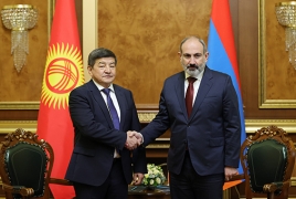 Ղրղզստանի վարչապետը՝ Փաշինյանին․ Ապրանքաշրջանառության ընդհանուր ծավալը չնչին է