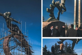 Երևան-Սևան մայրուղու վրայի քանդակները պաշտպանող համակարգեր կներդրվեն