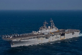 Iran releases footage of helicopter approaching USS Essex