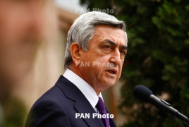 Ex-President Serzh Sargsyan charged with taking bribe