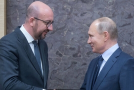 Putin, Michel talk Karabakh process, upcoming Armenia-Azerbaijan summit