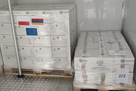 Poland donates over 200,000 AstraZeneca jabs to Armenia