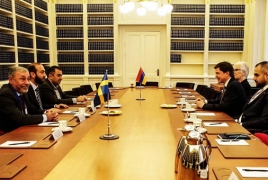 Глава МИД РА обсудил углубление партнерства Армения-ЕС со спикером риксдага Швеции