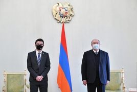 Президент Армении и посол Британии обсудили вопросы региональной безопасности
