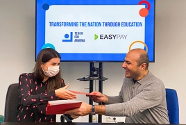 EasyPay joins Teach For Armenia’s school sponsorship program