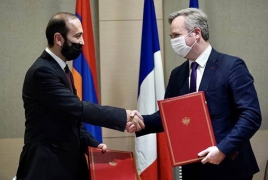 Armenia, France sign roadmap for economic cooperation