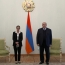 Armenian President, French envoy talk bilateral relations