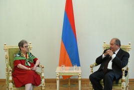 Президент Армении и глава делегации ЕС обсудили вопросы региональной безопасности