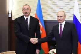 Putin to Aliyev: I would be glad to work together on regional security