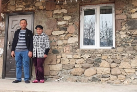 Family in Gandzakar celebrate Housewarming after 13 years of waiting
