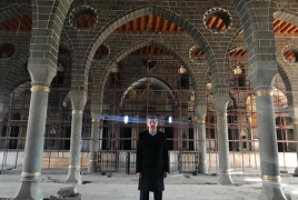 Пайлан проследил за процессом реставрации армянской церкви Св. Киракоса в Диярбекире