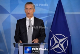 Stoltenberg says NATO stepping up support for Ukraine