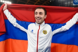 Armenia's Artur Davtyan wins men's vault FIG's Apparatus World Cup