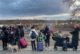 Ուկրաինայից արդեն ավելի քան 500,000 փախստական կա հարևան երկրներում