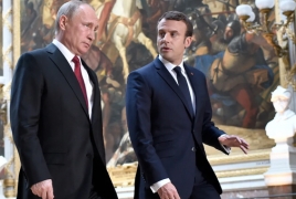Putin tells Macron Russia will reach aims through 