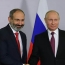 Pashinyan congratulates Putin on 30 years of bilateral ties
