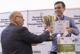 Armenia's Gabriel Sargissian named European vice-champion