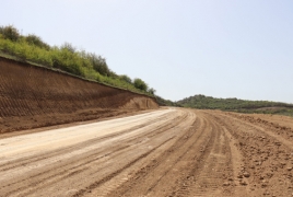 Karabakh getting safer road connecting capital to country's north