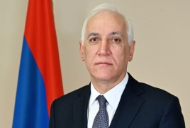 President: Building strong Armenia best tribute to Genocide victims
