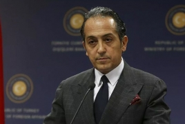 Uruguay summons Turkish envoy over Cavusoglu's racist gesture