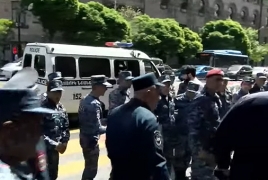Երևանի կենտրոնից 24 ցուցարար է բերման ենթարկվել
