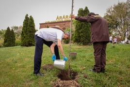 Yerevan Brandy Company launches tree planting project
