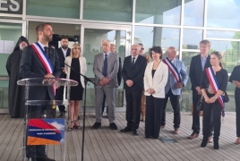 Spacious park in France's Montpellier named after Armenia
