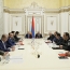 Pashinyan chairs Security Council meeting in Yerevan