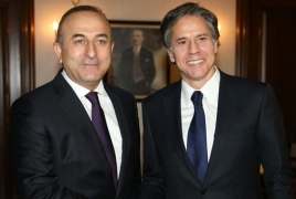 Блинкен и Чавушоглу обсудили урегулирование армяно-турецких отношений