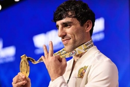 Армянский боксер Бачков стал трехкратным чемпионом Европы