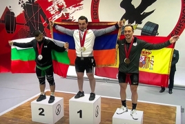 Армянский тяжелоатлет стал чемпионом Европы