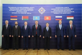 Opposition marches as CSTO Ministerial Council meets in Yerevan