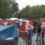 Opposition removes tents from Yerevan square