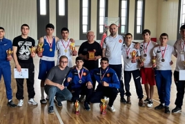 Armenian boxers win 7 medals at int'l championships in Georgia
