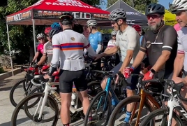 Pasadena bike shop owner hosts charity ride to benefit disabled Armenian cyclists