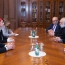 Syria's Ambassador to Armenia meets Catholicos Karekin II