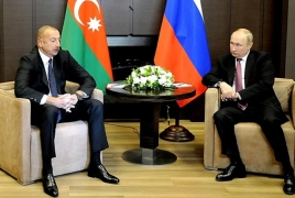 Путин и Алиев обсудили карабахское урегулирование