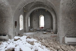 Ադրբեջանցիներն ավերել են Շուշիի Կանաչ ժամը՝ ուզում են ուղղափառ եկեղեցու վերածել