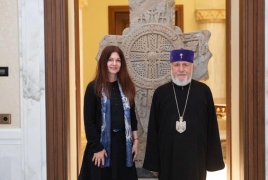 Կաթողիկոսը Սերբիայի դեսպանի հետ հանդիպմանը կարևորել է երկու երկրի  հարաբերությունների ընդլայնումը