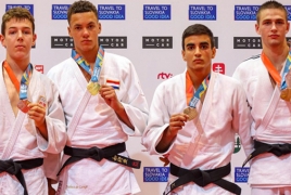 Армянские дзюдоисты завоевали 3 бронзы на Европейском юношеском олимпийском фестивале