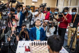 Chess Olympiad: Armenia draw U.S. in R7, keep the lead