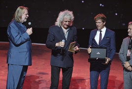 Starmus VI: Brian May awarded Stephen Hawking Medal in Yerevan