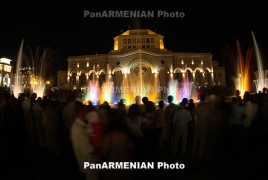 Հանրապետության հրապարակի շատրվանային շոուն 1 ժամ շուտ կմեկնարկի