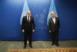 Guterres concerned about tension on Armenian-Azerbaijani border